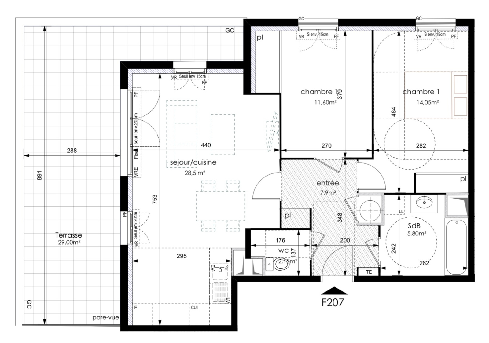 Image_4, Appartement, Aix-en-Provence, ref :175