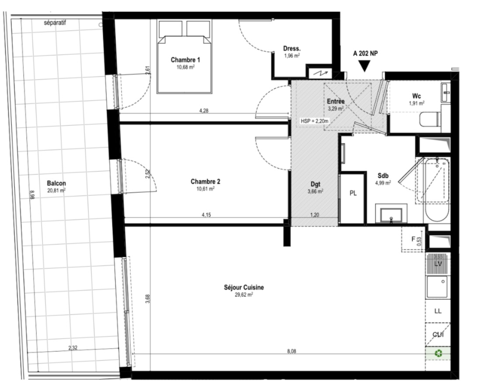 Image_6, Appartement, Villeneuve-Loubet, ref :189