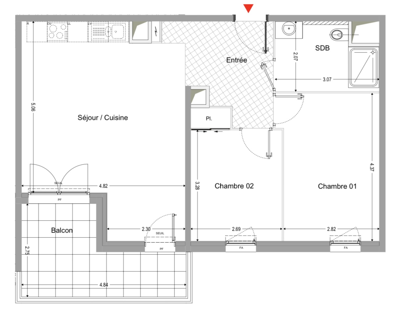 Image_5, Appartement, Marseille, ref :231