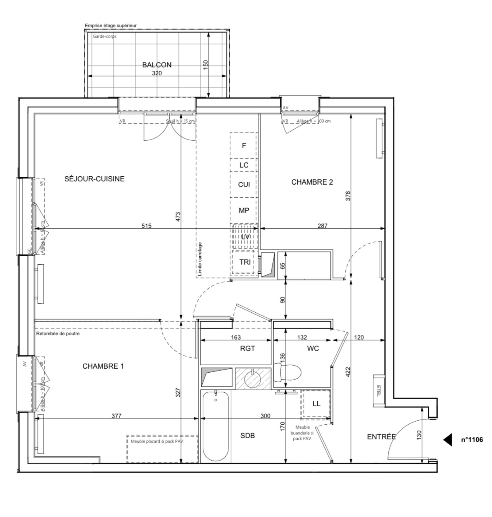 Image_5, Appartement, Chessy, ref :224