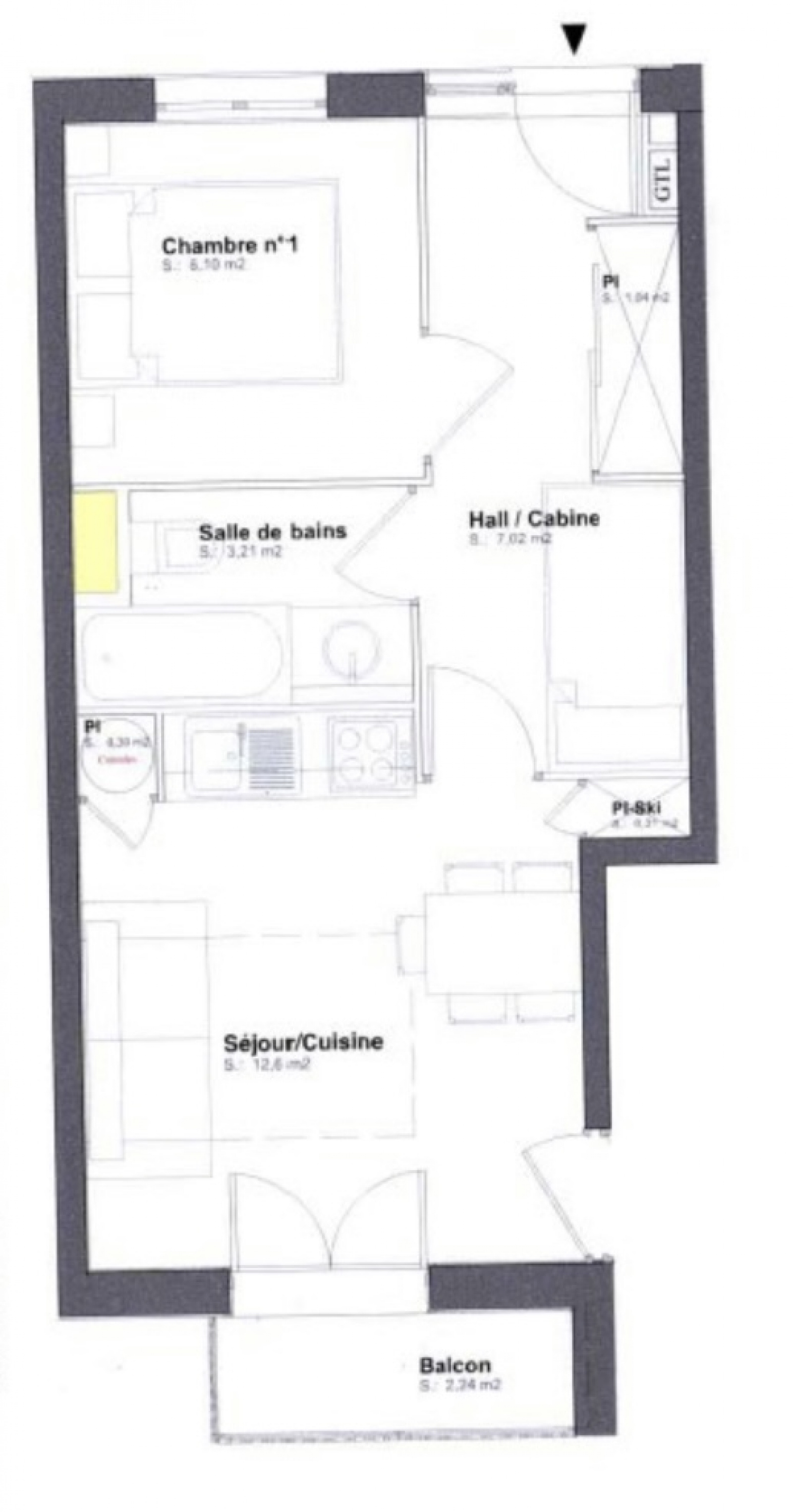 Image_, Appartement, Pra loup, ref :185