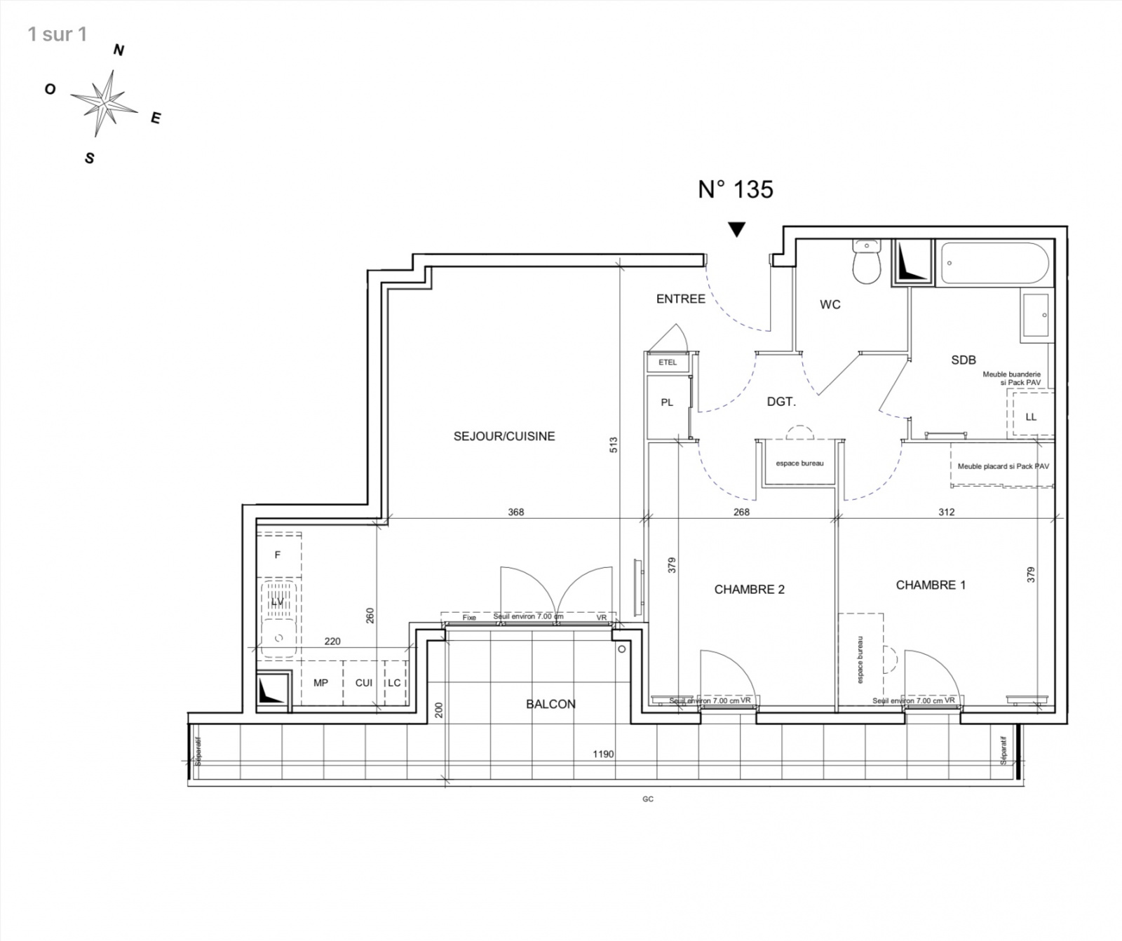 Image_, Appartement, Saint-Laurent-du-Var, ref :141