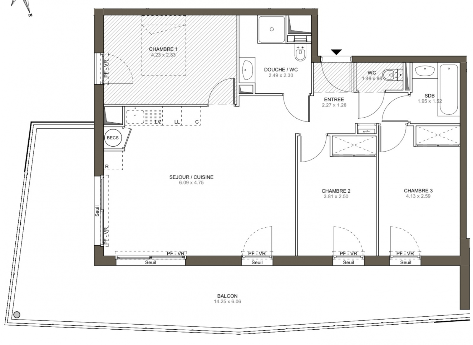 Image_, Appartement, Villeneuve-Loubet, ref :161