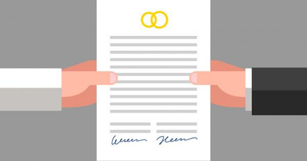 Le contrat de mariage 